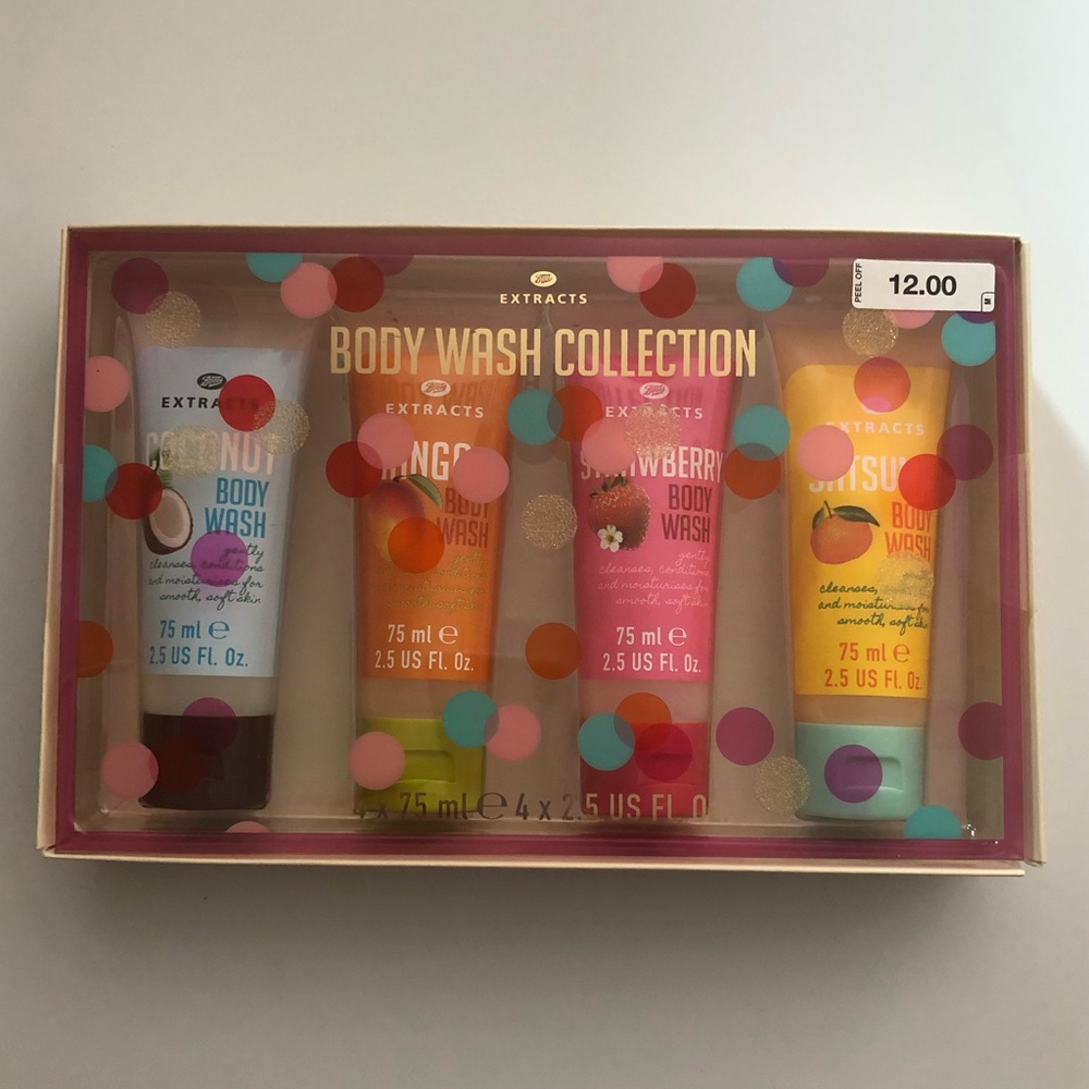 Boots Extracts Body Wash Collection